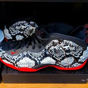 AIR FOAMPOSITE ONE 'ALBINO SNAKESKIN'